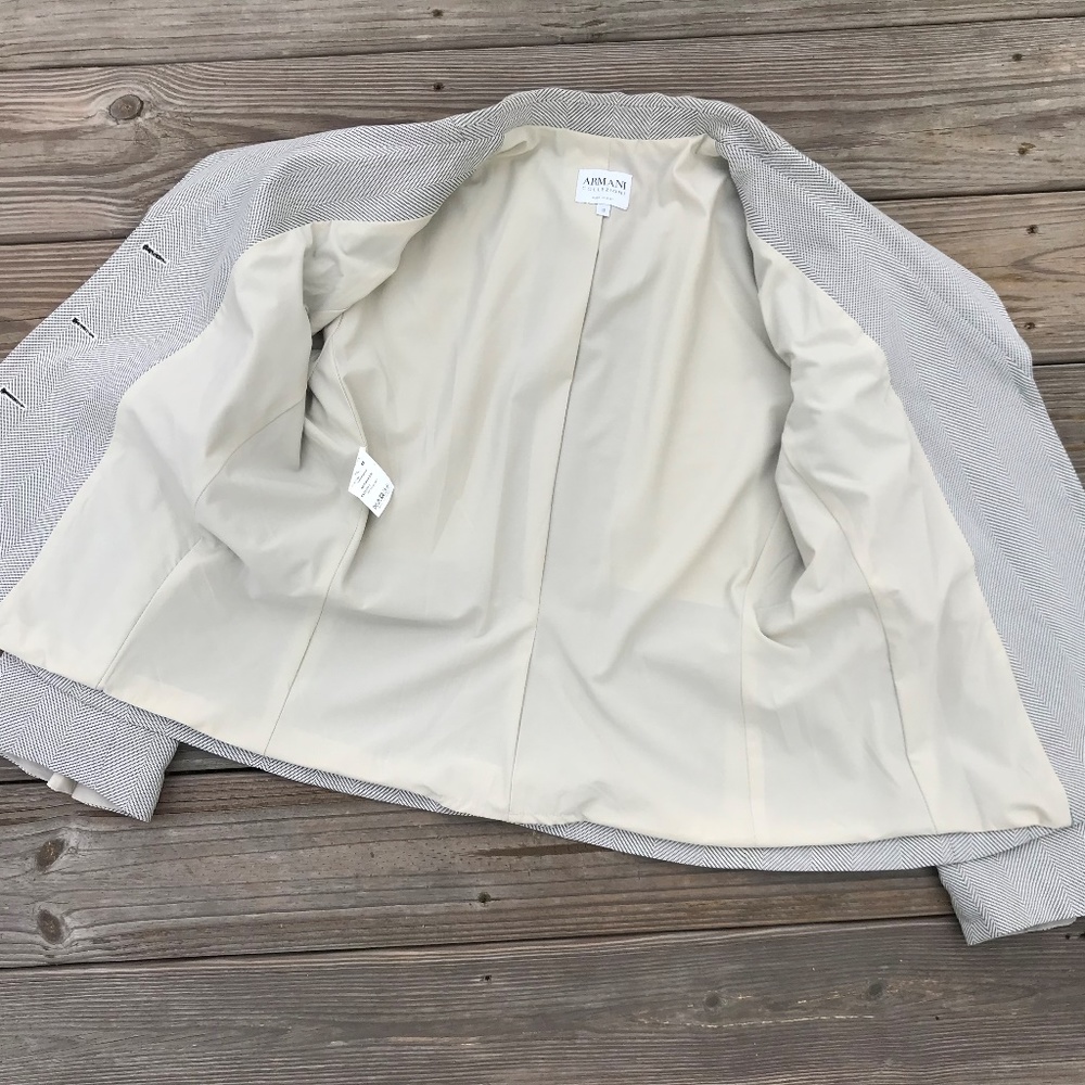 Armani Collection Women Blazer AntineaSRL 3 Button - Picture 8 of 8